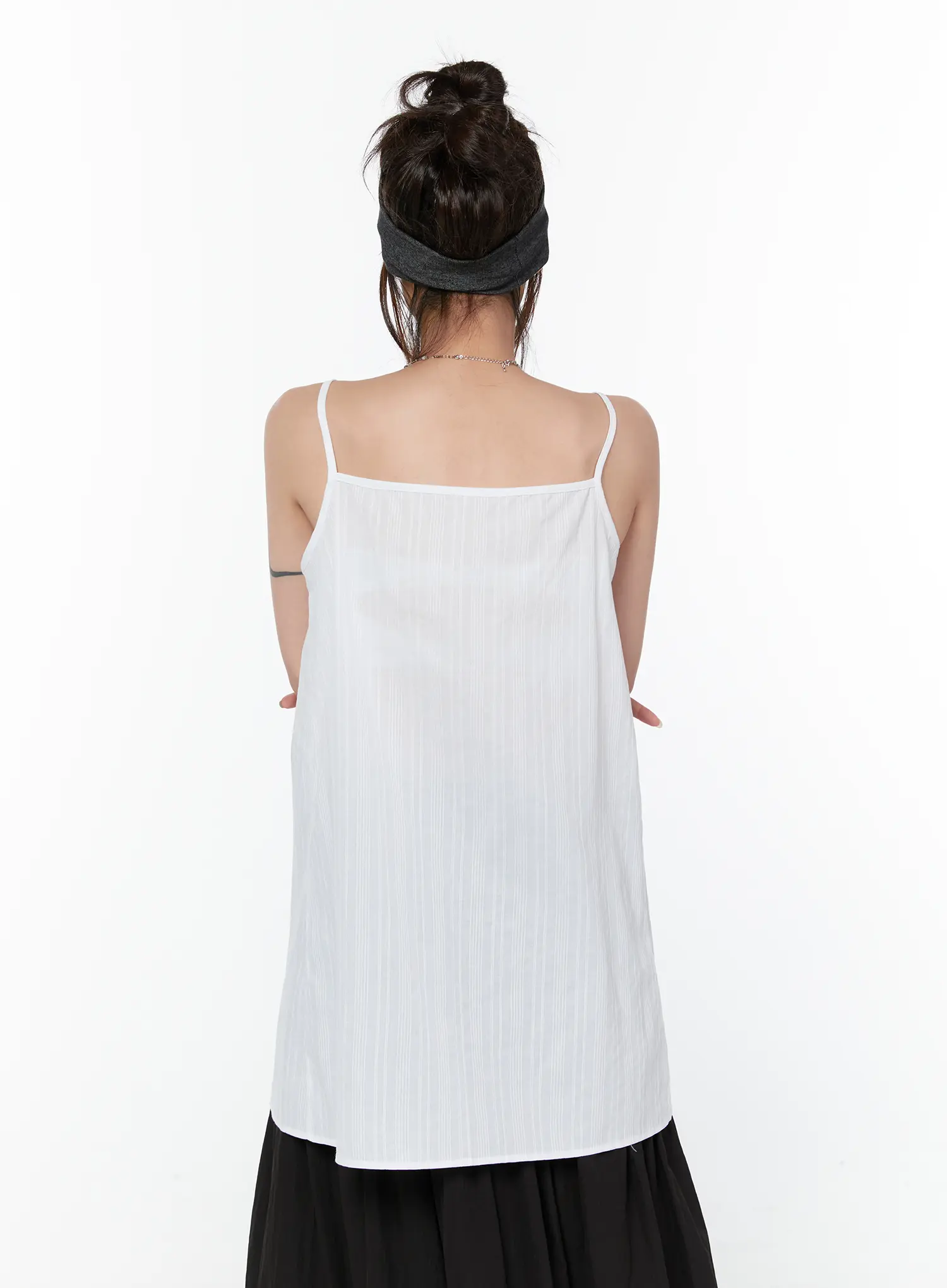 Sleeveless Tie Front Dress CY515 - Image 9