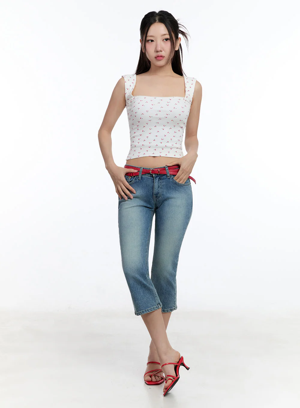 Slim Double Cross Belt IU503 - Image 5