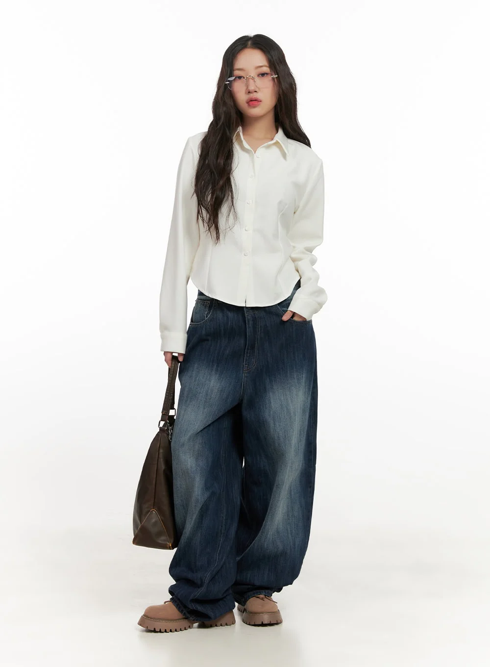Slim-Fit Button-Up Shirt CN426 - Image 2