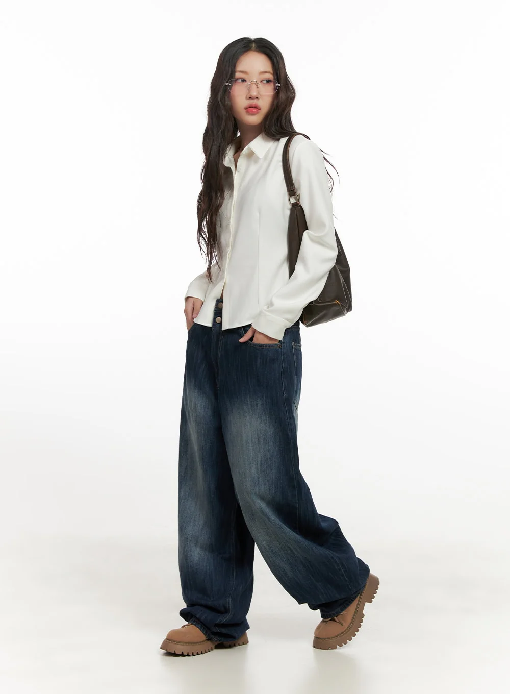 Slim-Fit Button-Up Shirt CN426 - Image 4