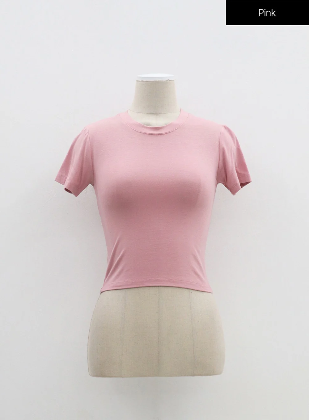 Slim Fit Crop Short Sleeve Tee BM304 - Image 13