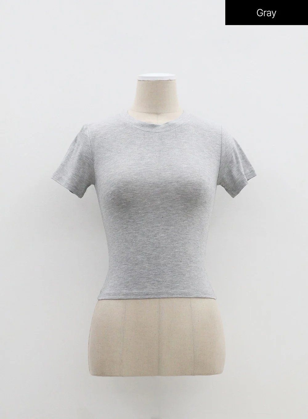 Slim Fit Crop Short Sleeve Tee BM304 - Image 18
