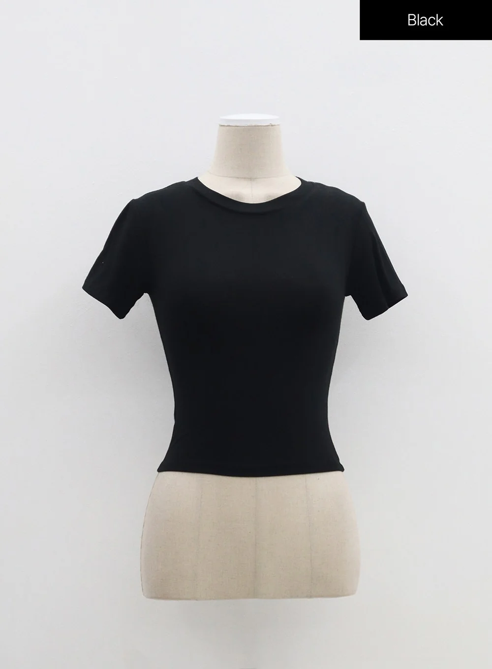 Slim Fit Crop Short Sleeve Tee BM304 - Image 19