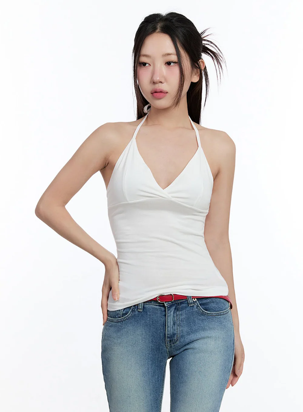 Slim-Fit Halter Cami IU504 - Image 15