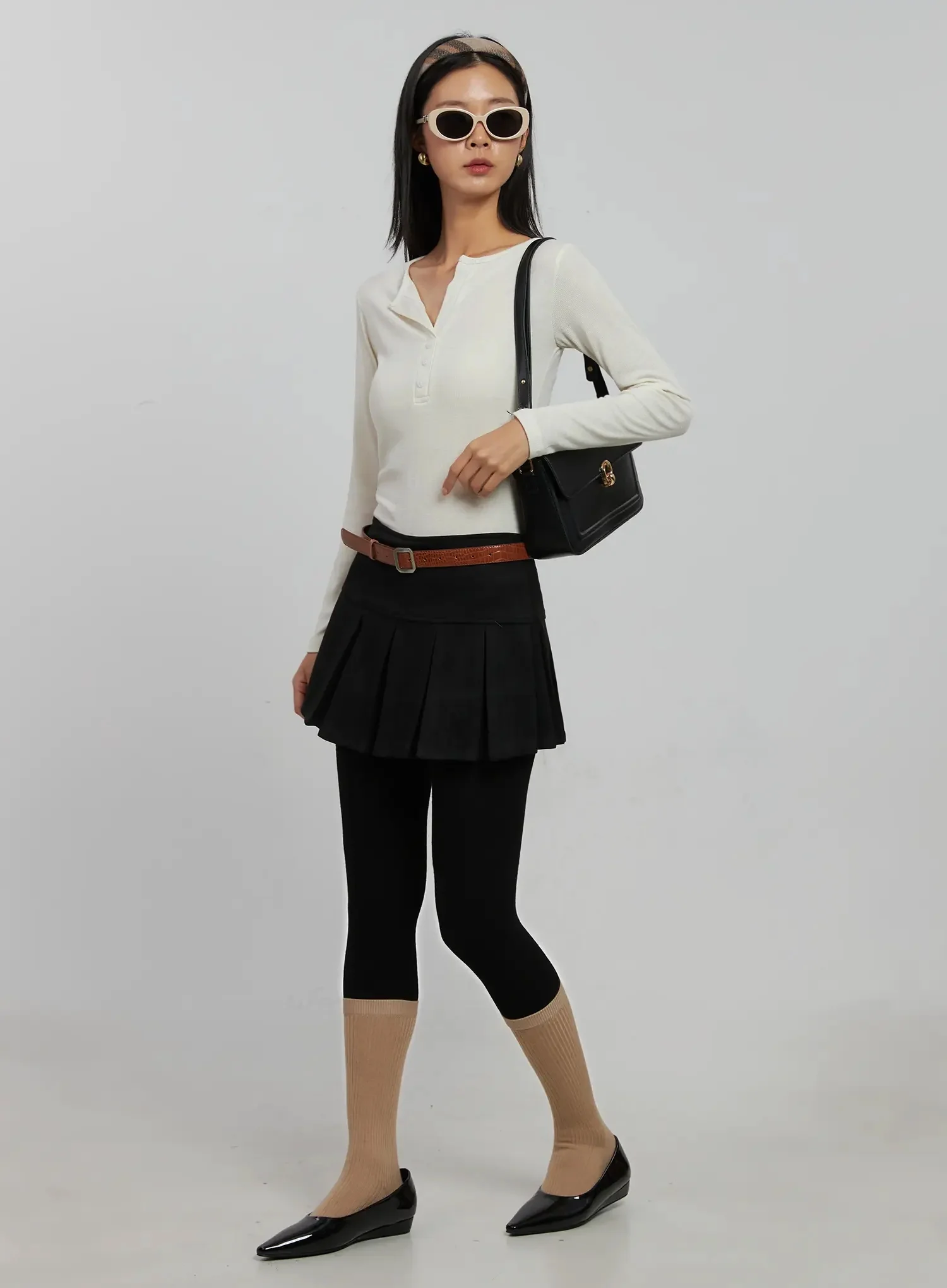 Slim Fit Ribbed Top IJ509 - Image 3