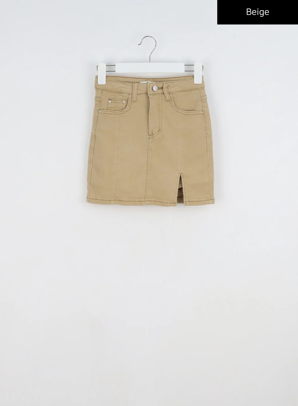 Slit Mini Skirt BY312 - Image 14