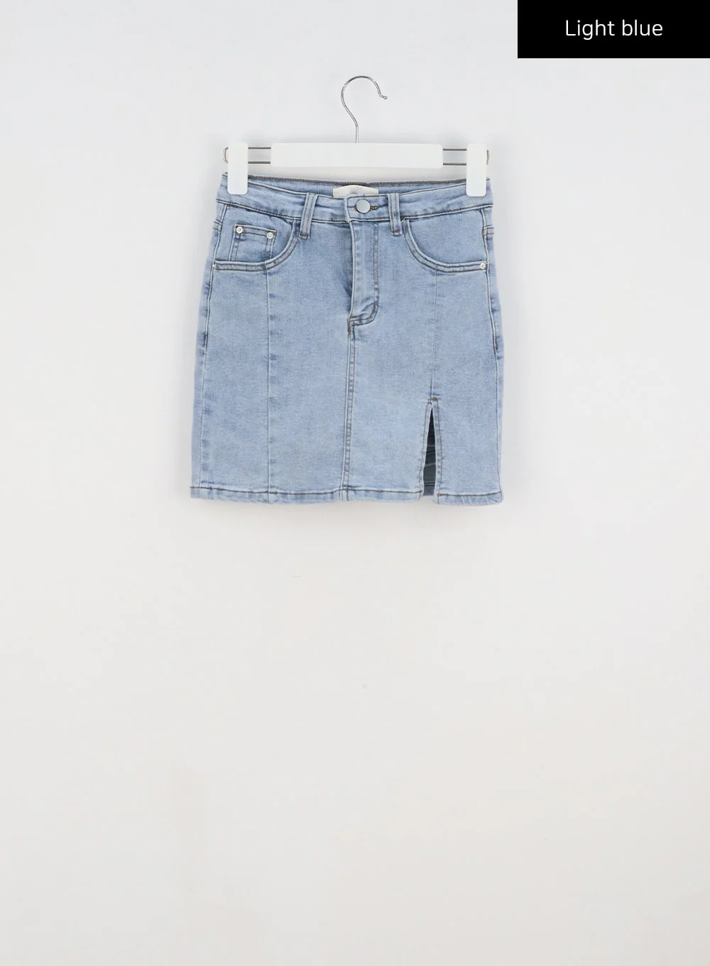 Slit Mini Skirt BY312 - Image 15
