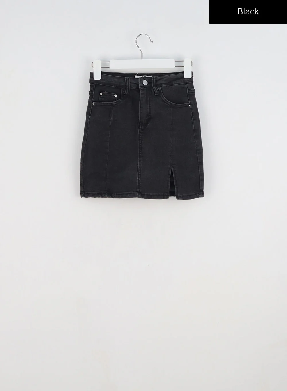 Slit Mini Skirt BY312 - Image 16