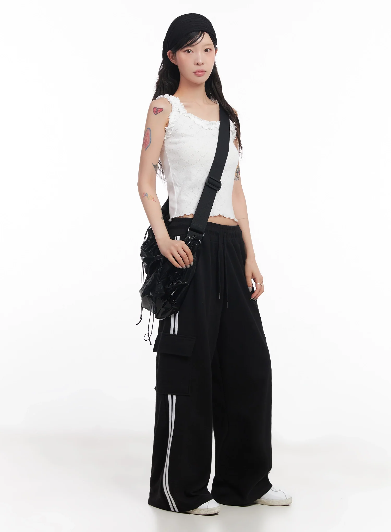 Slouchy Gloss Crossbody Bag IC503 - Image 7
