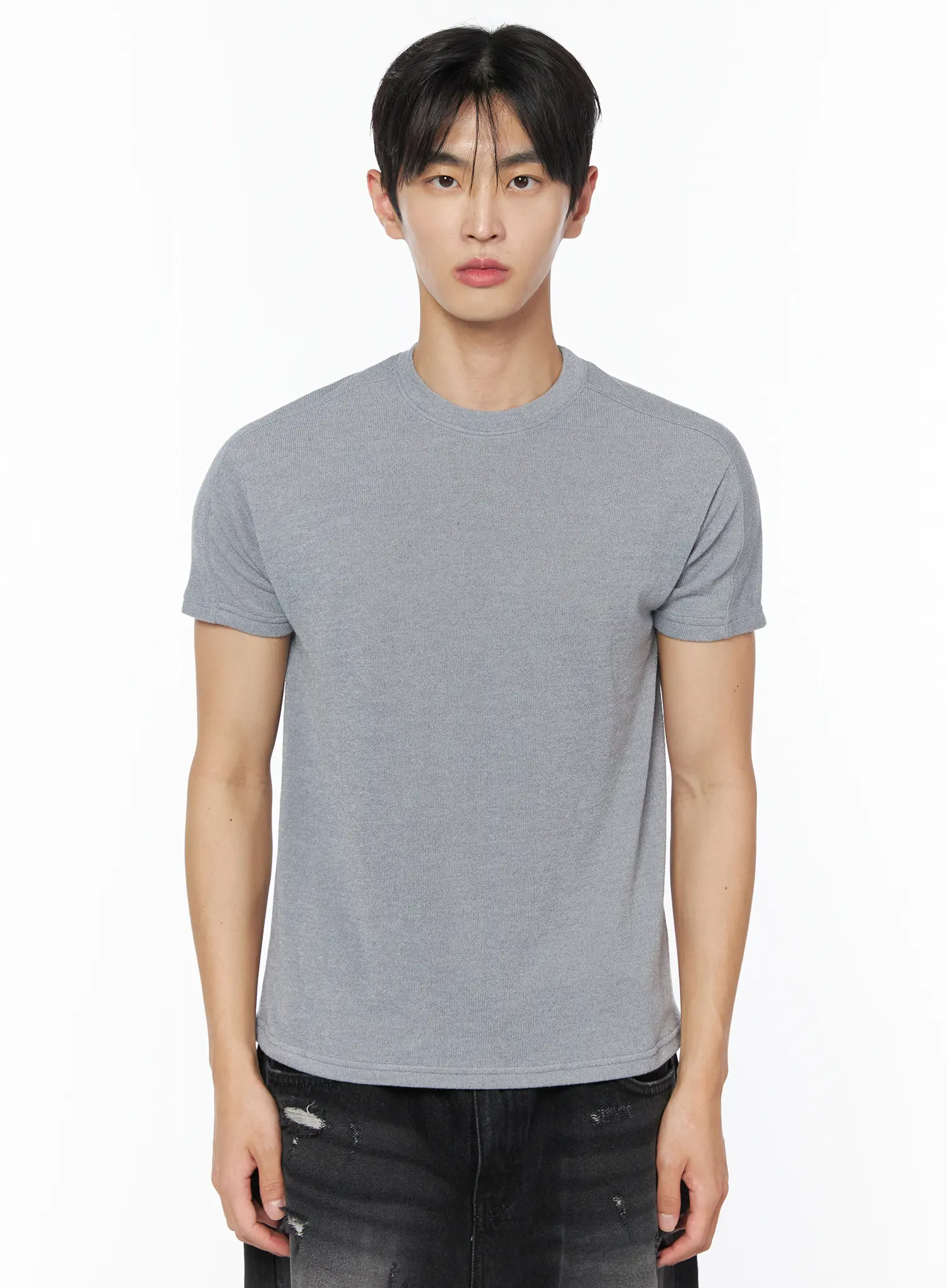 Soft Crew Neck Tee IU510 - Image 11