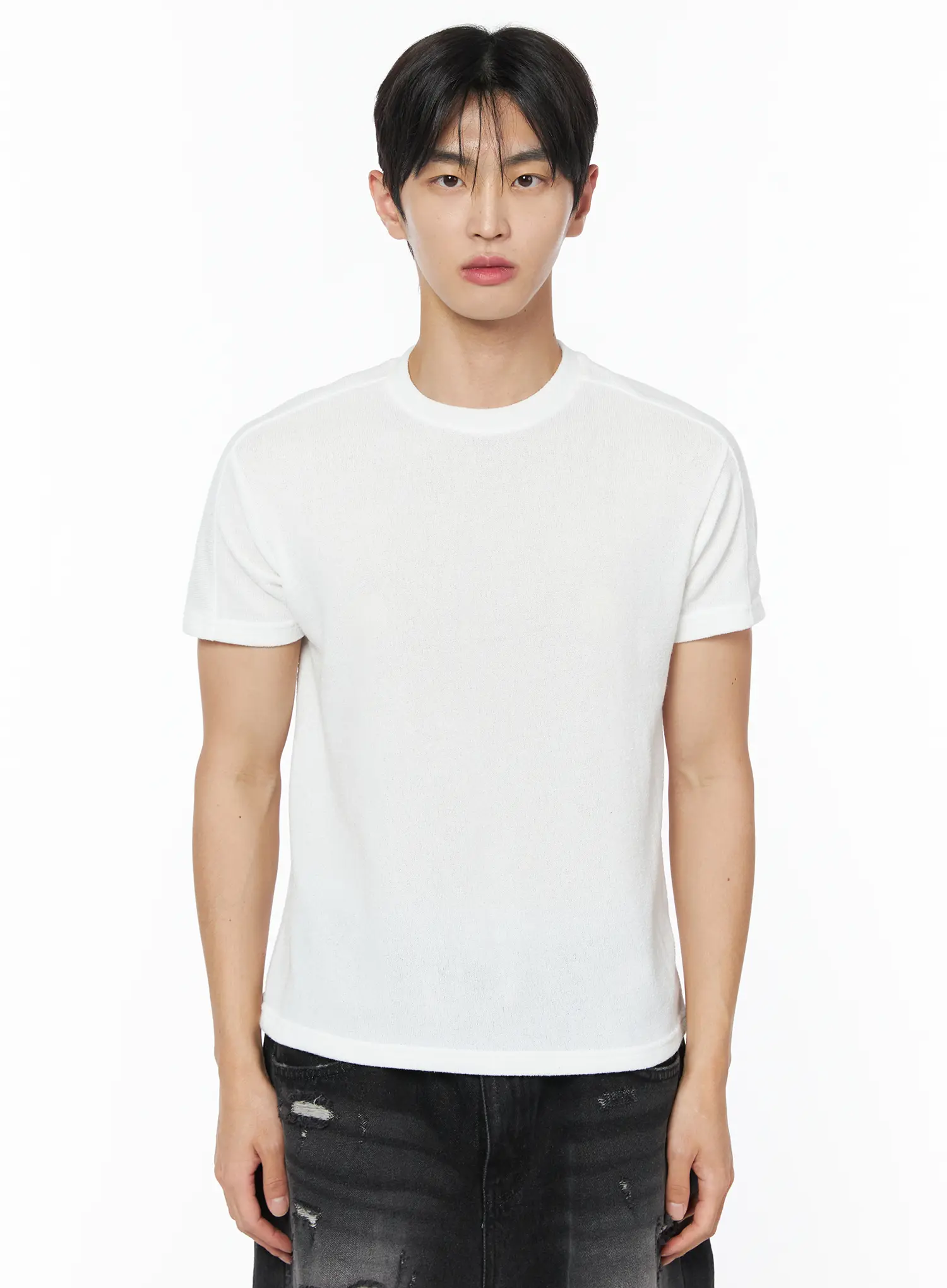 Soft Crew Neck Tee IU510 - Image 14