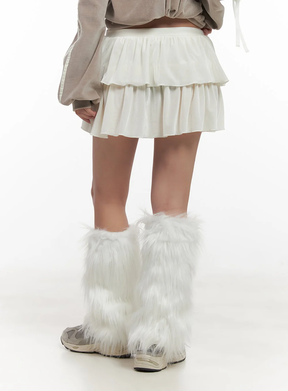 Soft Touch Ruffle Mini Skirt CD411 - Image 6