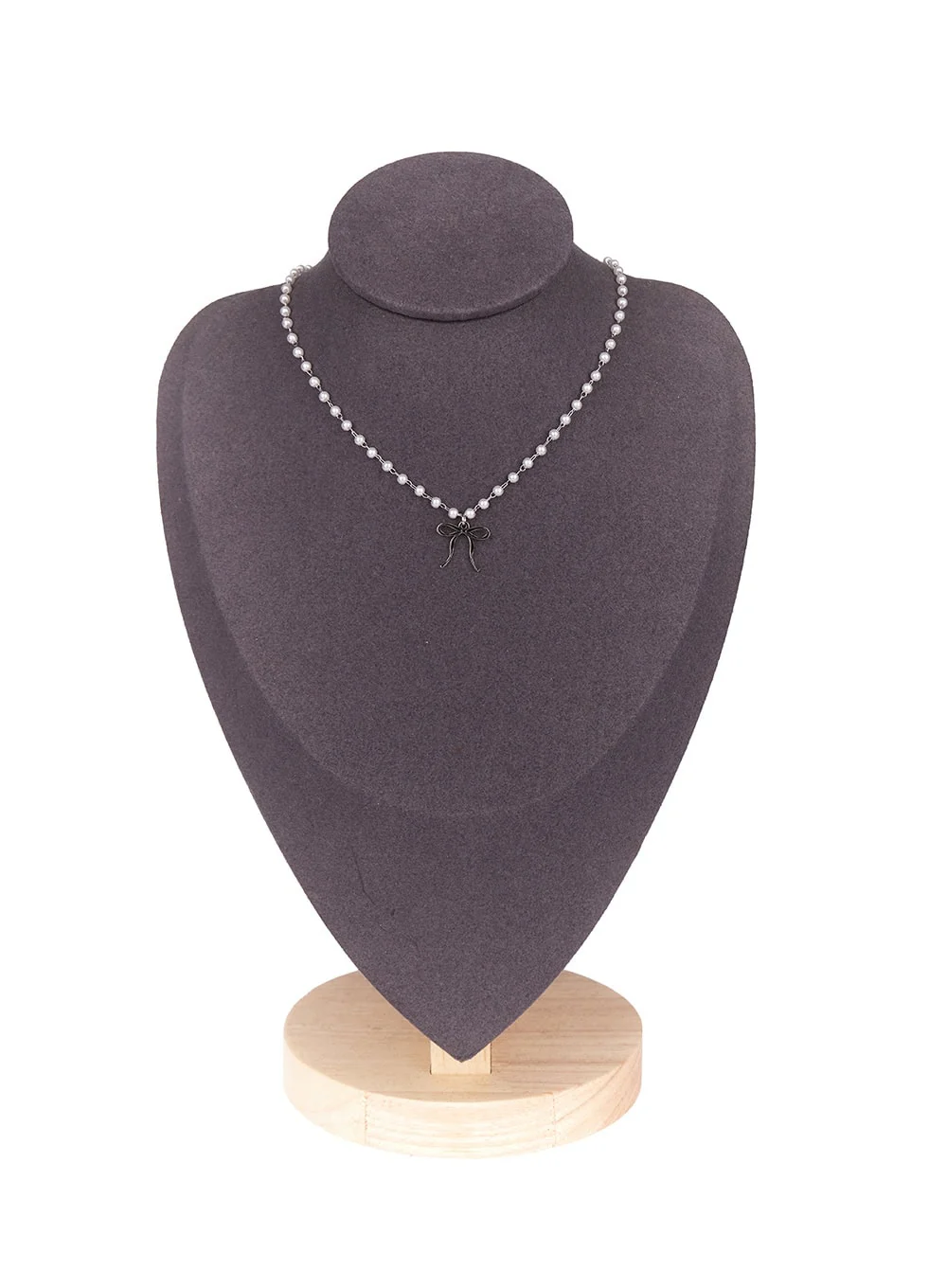 Solace Ribbon Bijou Necklace IF527 - Image 8