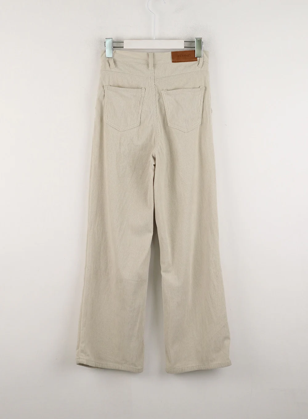 Solid Corduroy Straight Leg Pants OD318 - Image 8