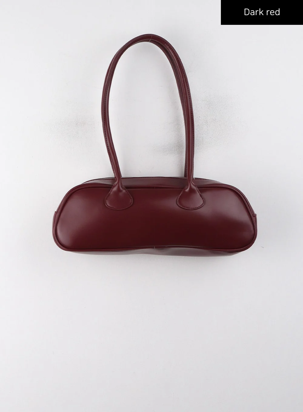 Solid Faux Leather Shoulder Bag CD329 - Image 6