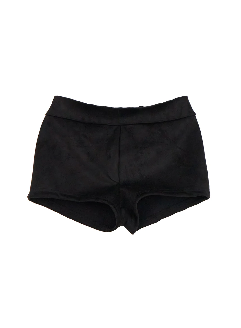 Solid Stretch Suede Shorts CN422 - Image 8