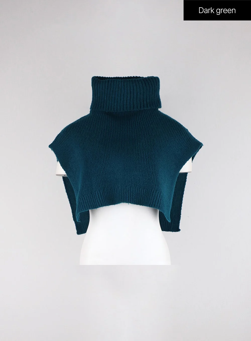Solid Turtleneck Crop Knit Vest OD326 - Image 12