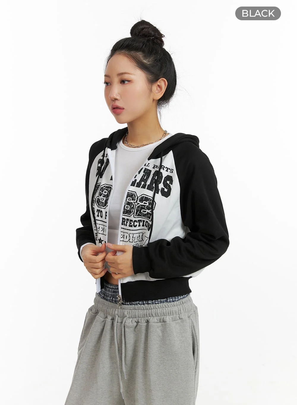 Sporty Chic Varsity Hoodie Jacket CM408 - Image 7