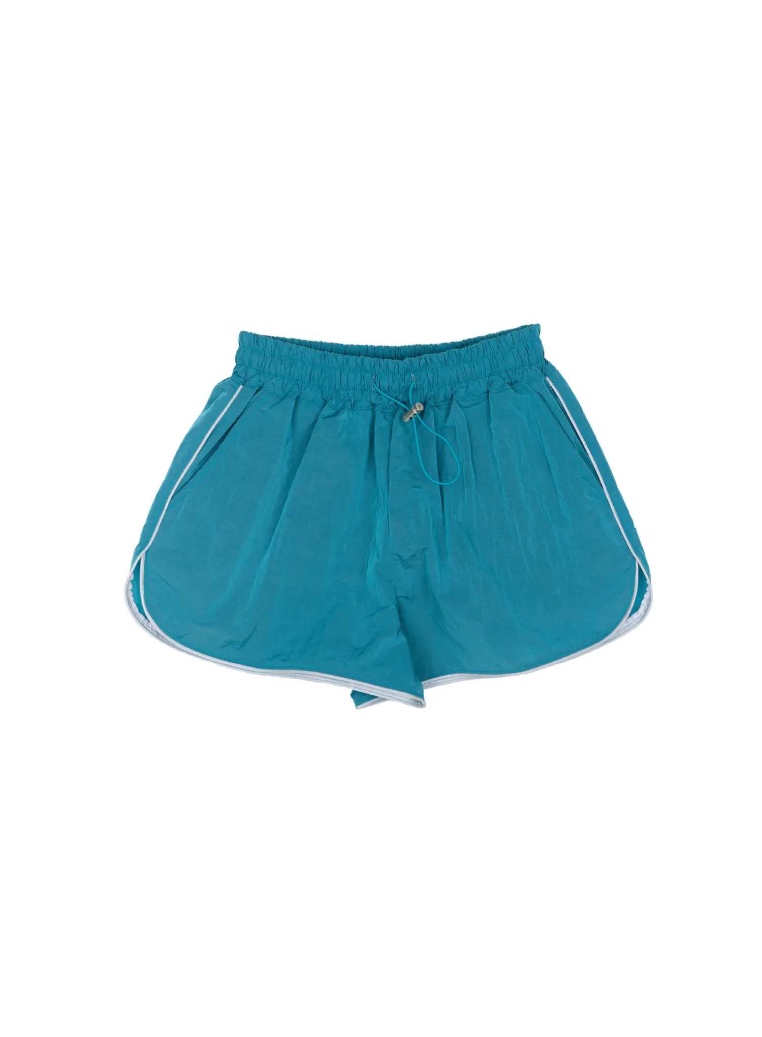 Sporty Color Contrast Track Shorts CU511 - Image 11