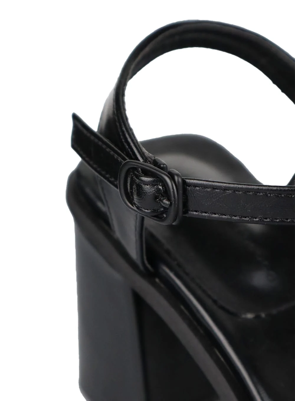 Square Open Toe Pumps OM418 - Image 9