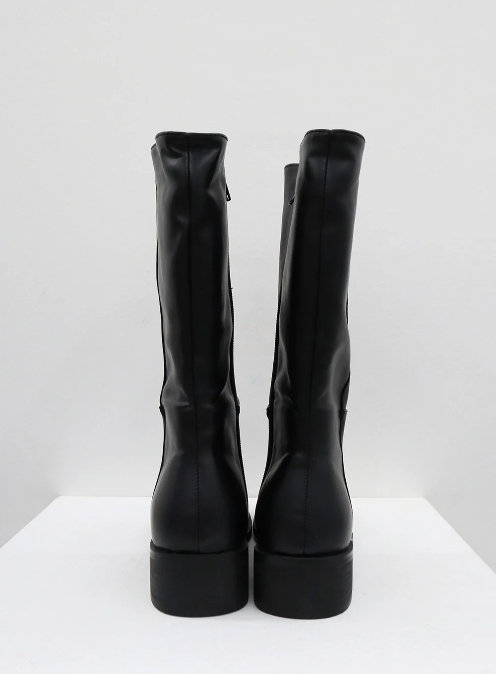 Square Toe Mid-Calf Boots BO18 - Image 13
