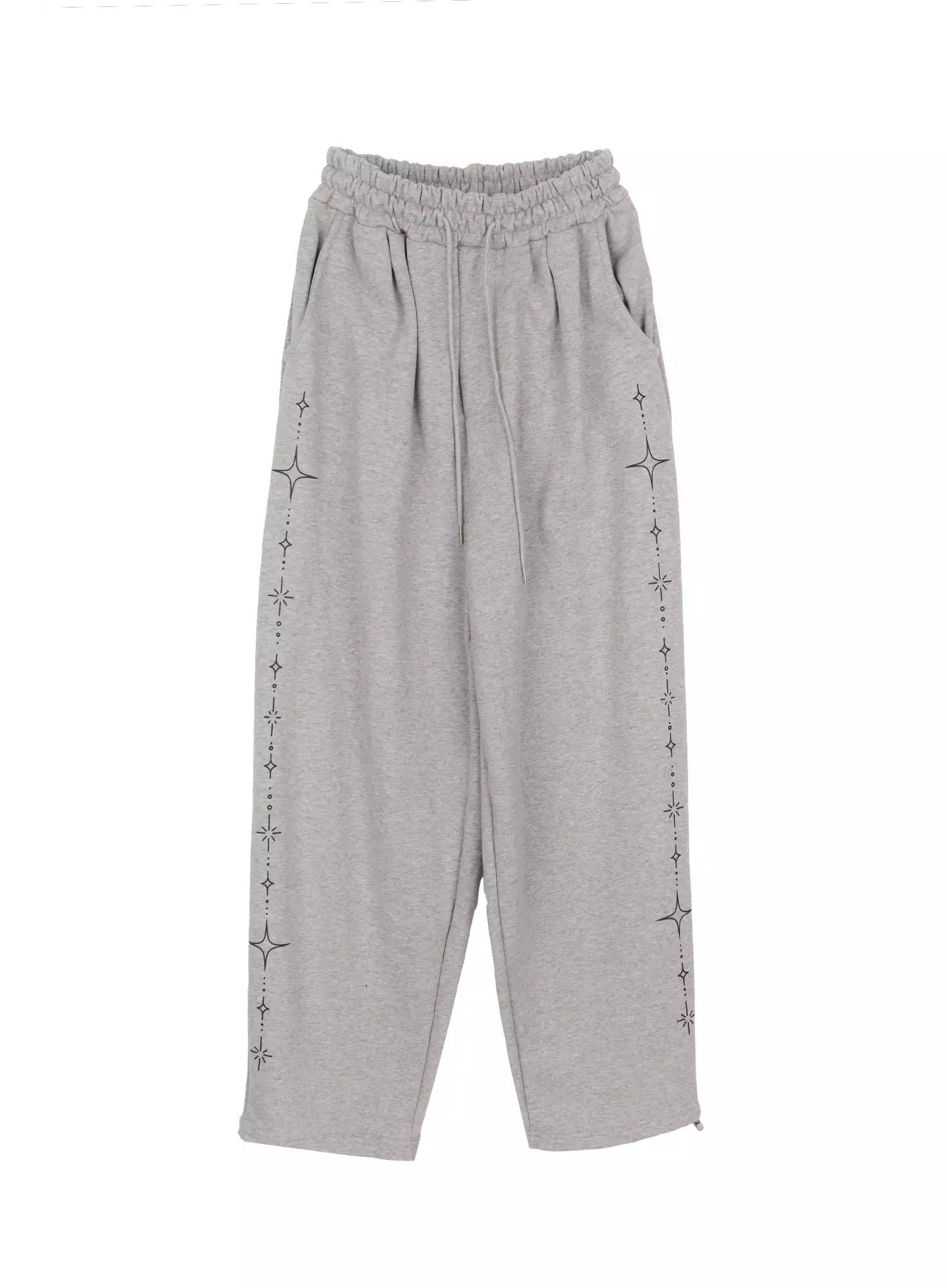 Star Embroidered Sweatpants IY515 - Image 18