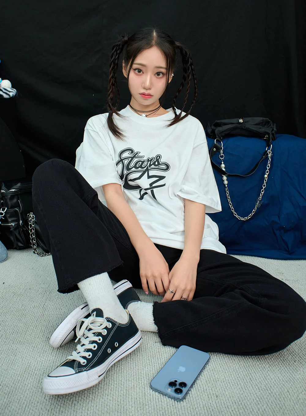 Star Oversized Tee BY316 - Image 4