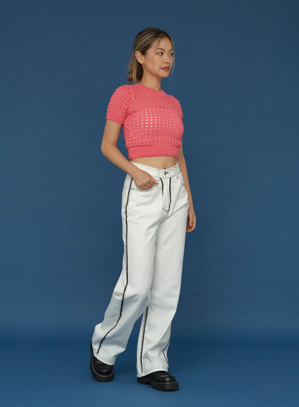 Stich Wide Pants CG03 - Image 10