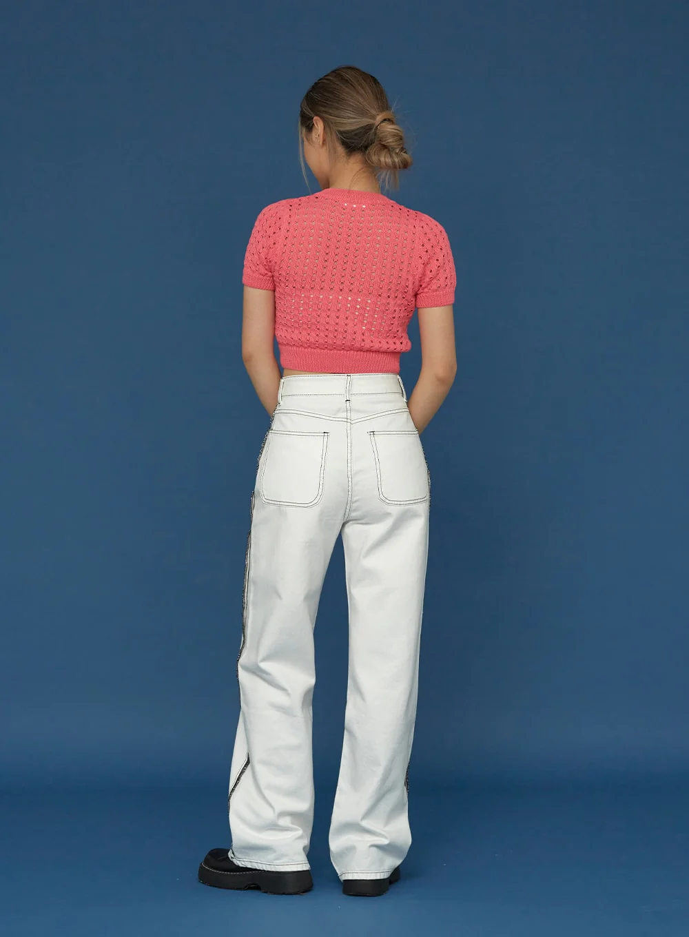 Stich Wide Pants CG03 - Image 12