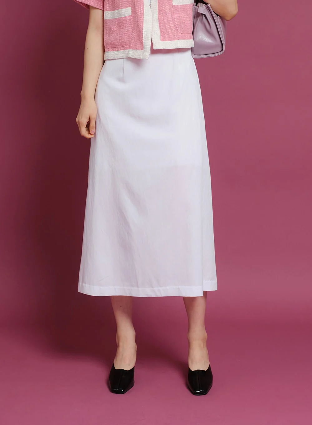 Stitch Detail Heeled Mules OY23 - Image 8
