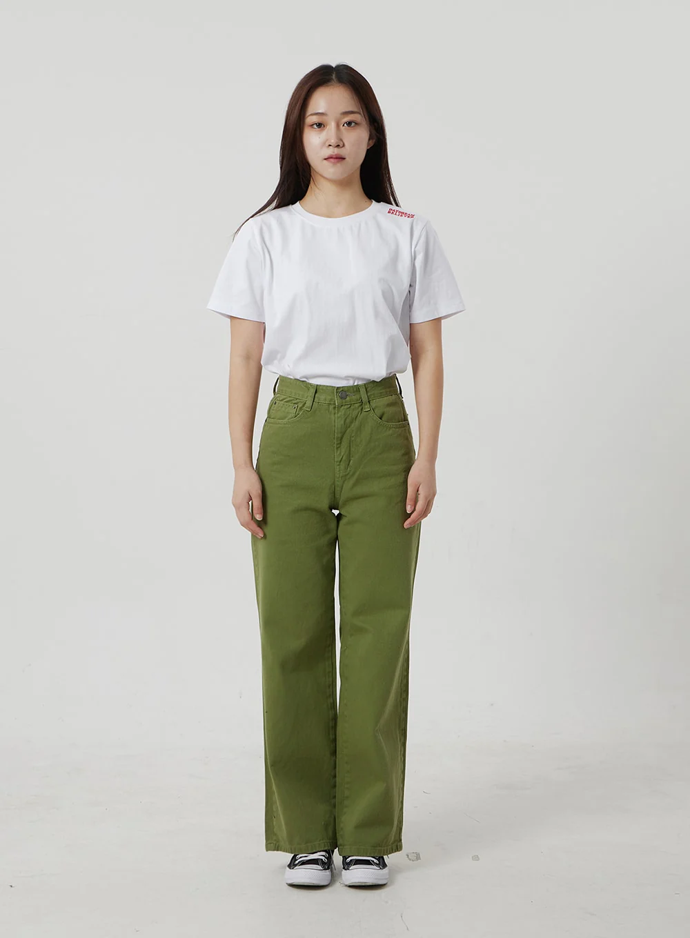 Straight Leg Pants OF306 - Image 10
