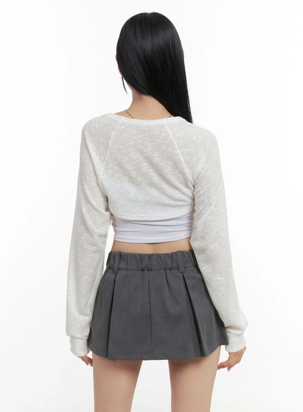 Strap Bolero Knit Cardigan OS409 - Image 6