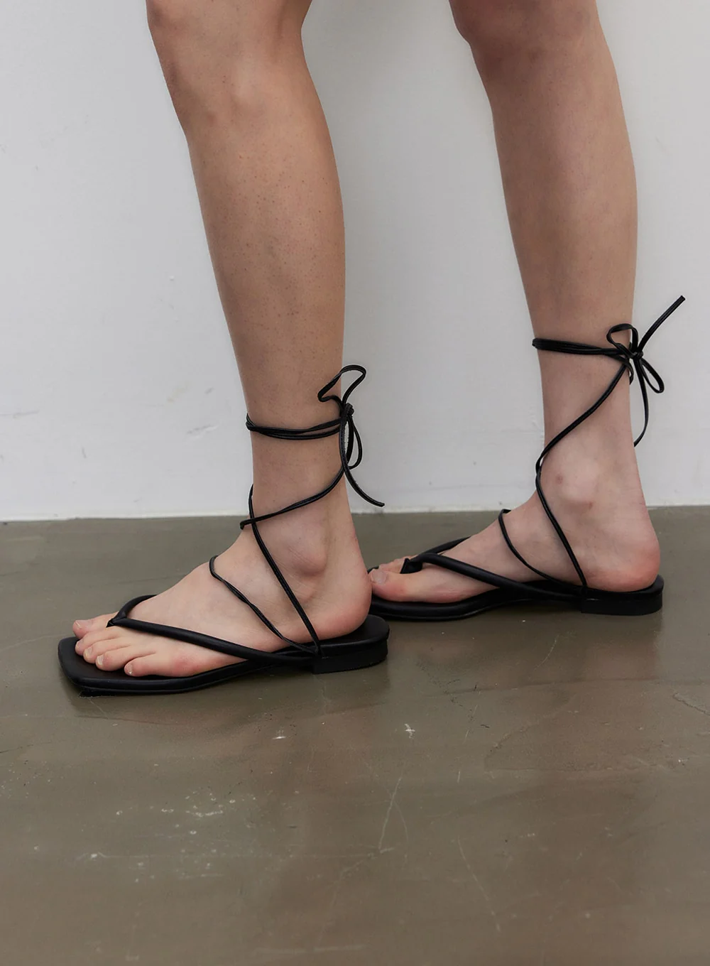 Strap Flat Sandals IY325 - Image 5