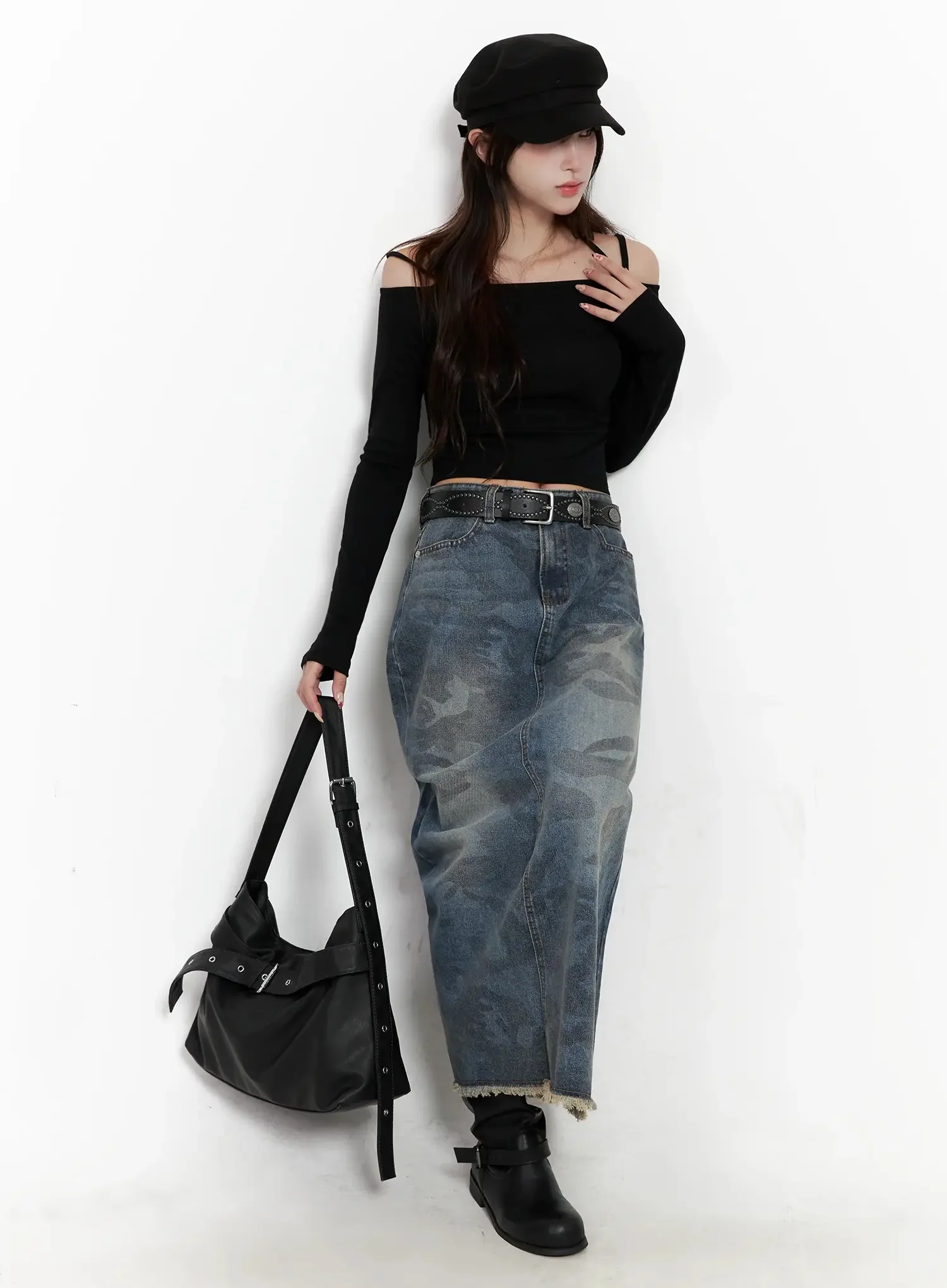 Strap Halter Off-Shoulder Top IN514 - Image 10