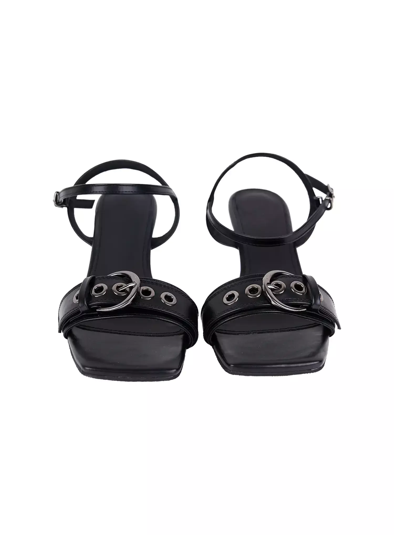 Strappy Square Heel Sandals IU509 - Image 11