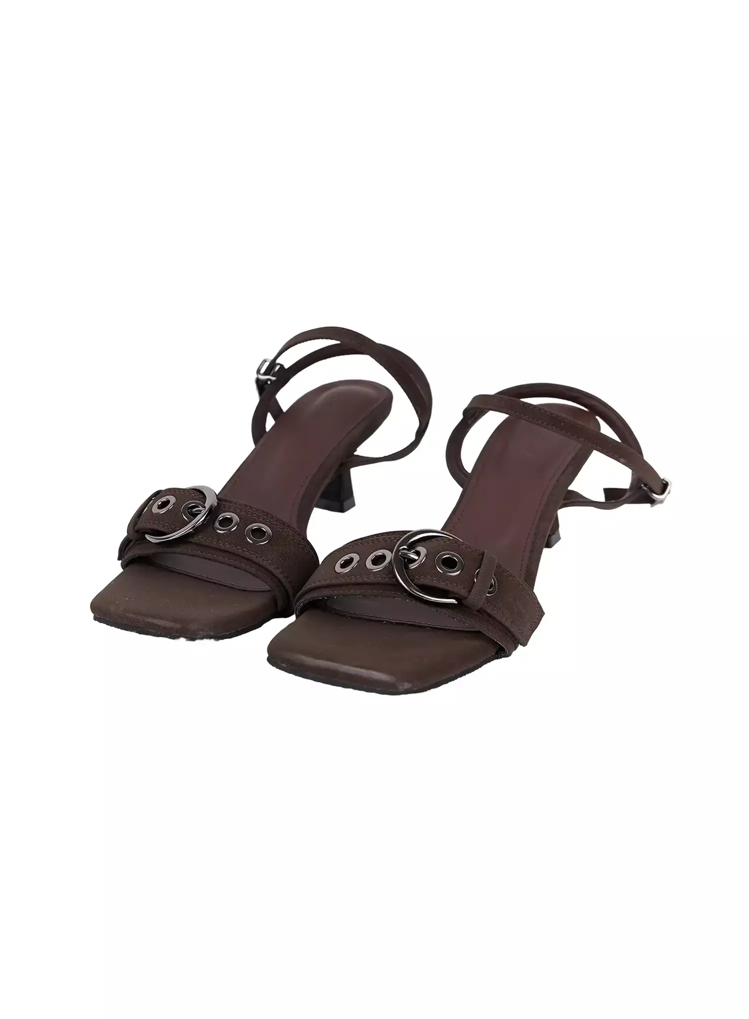 Strappy Square Heel Sandals IU509 - Image 16