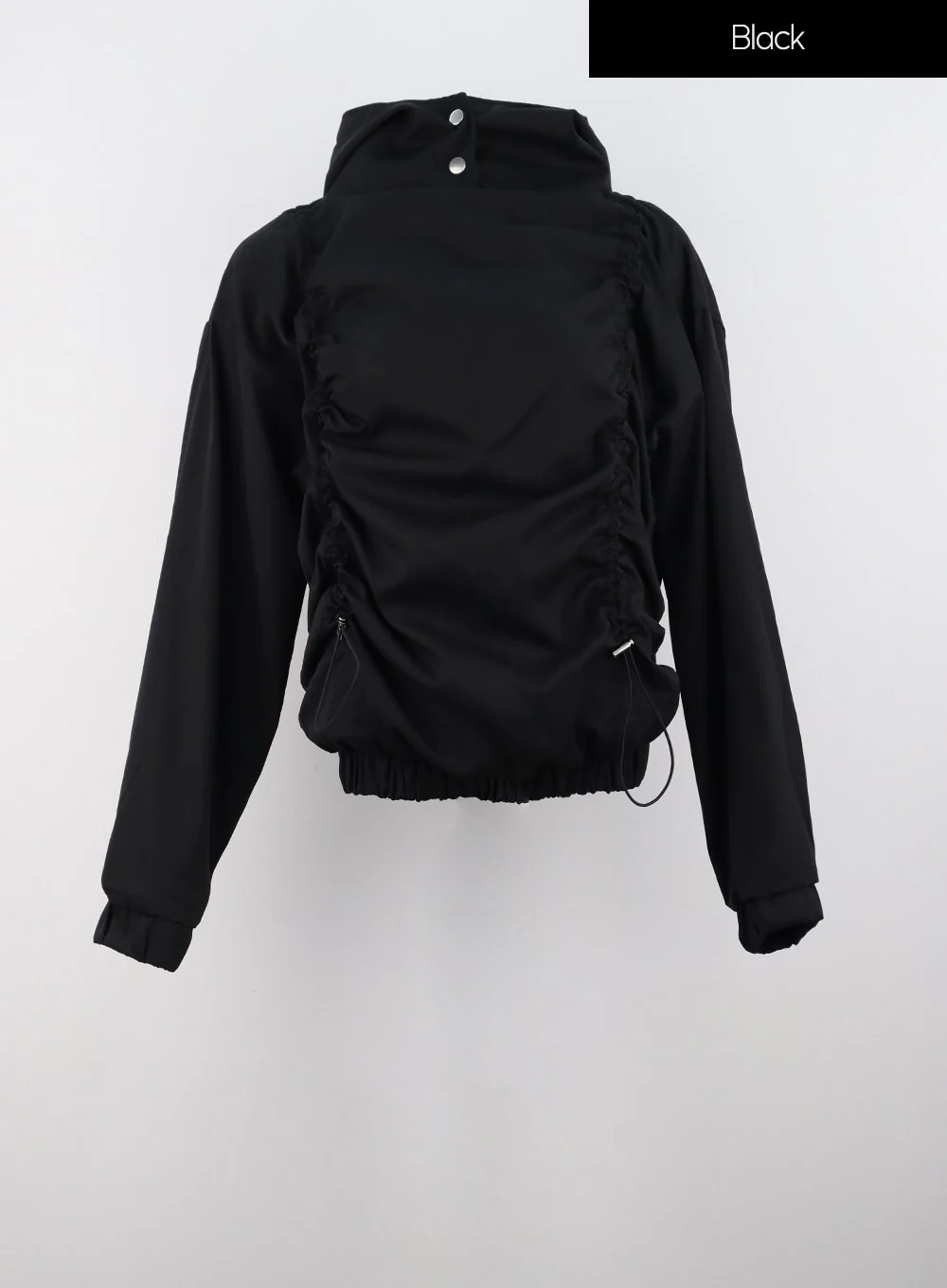 String Detail Hooded Sweatshirt IS304 - Image 12