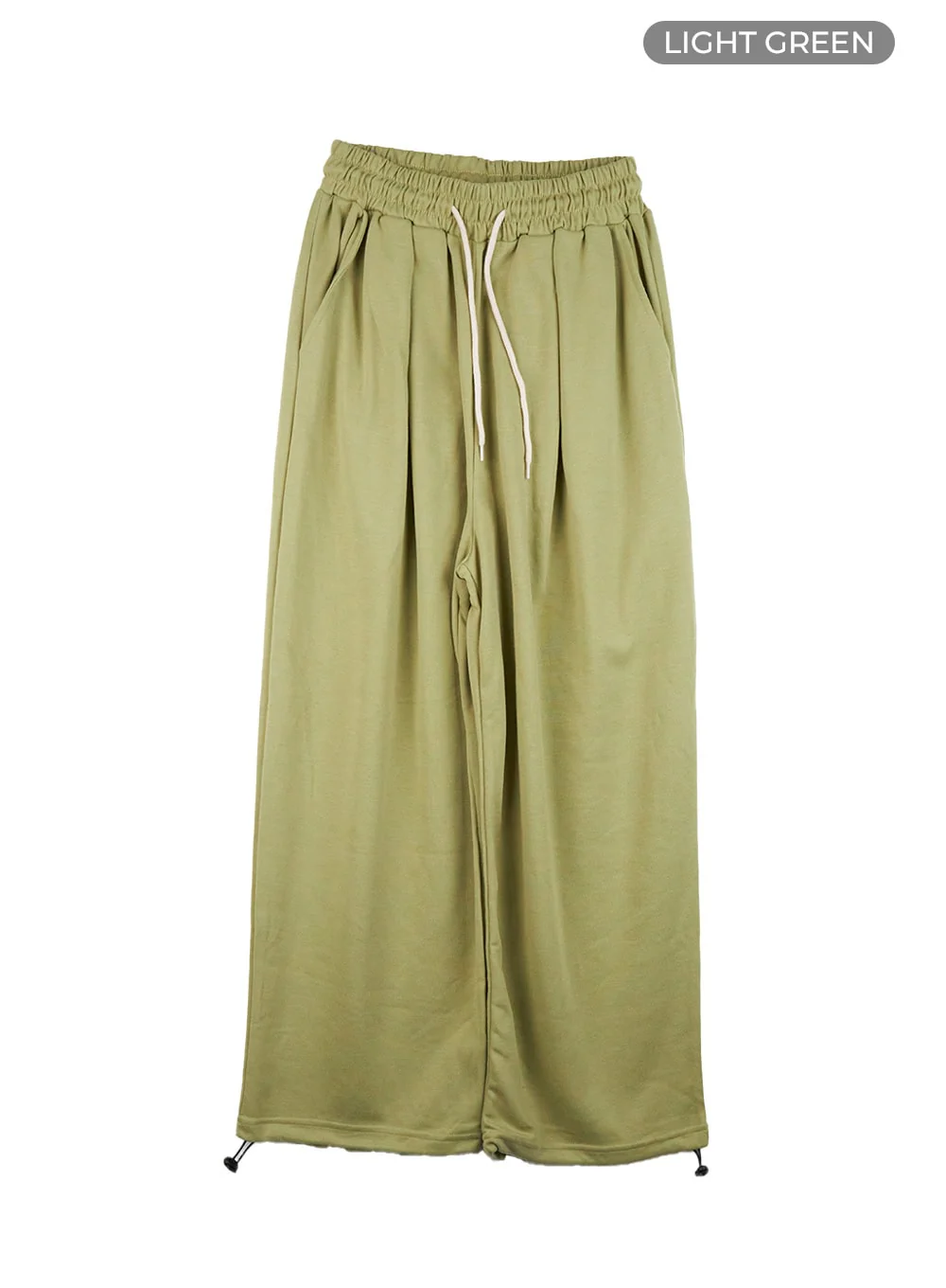 String Pintuck Wide Sweatpants CO419 - Image 12