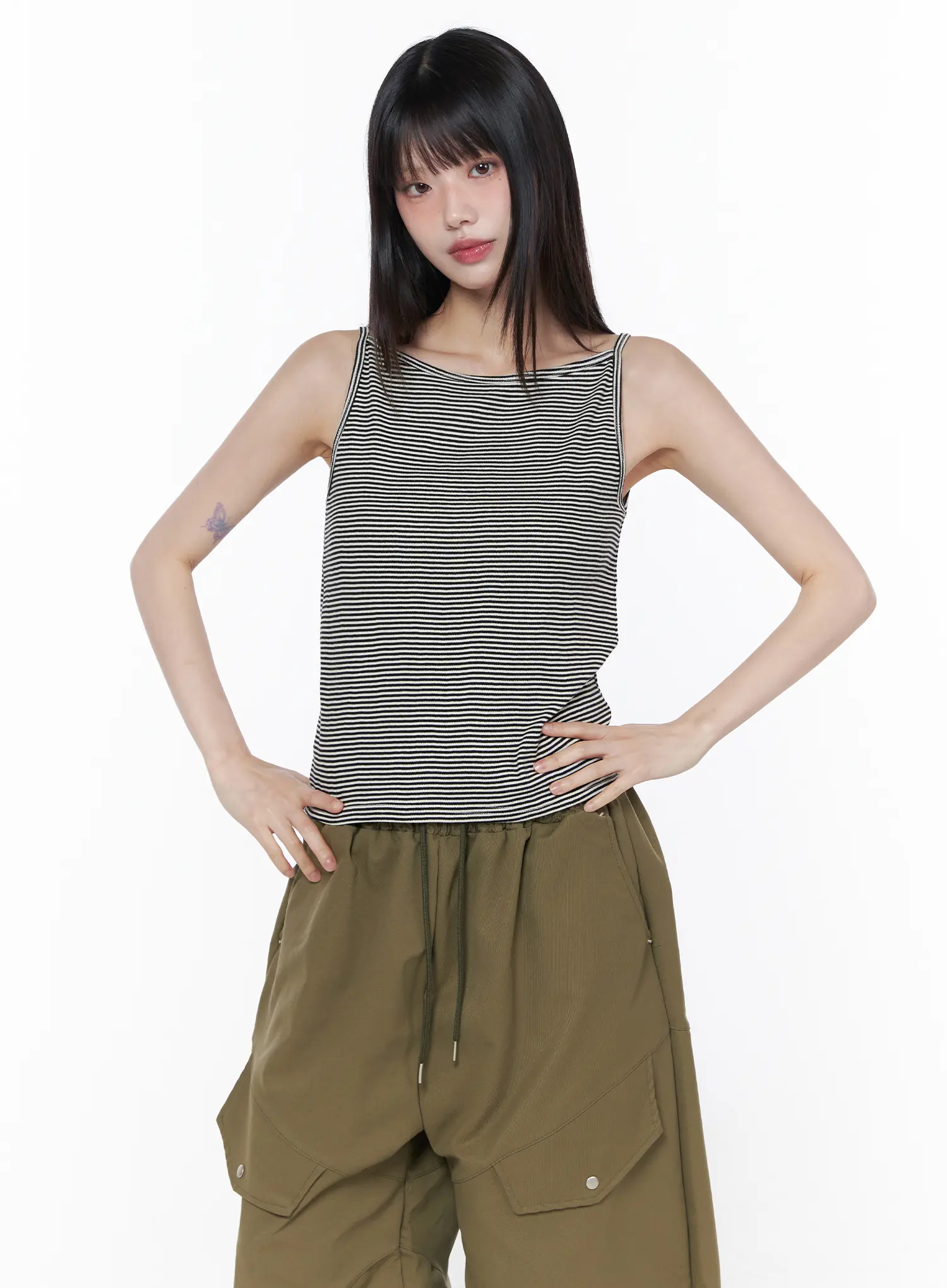 Stripe Tank Top CU519 - Image 10