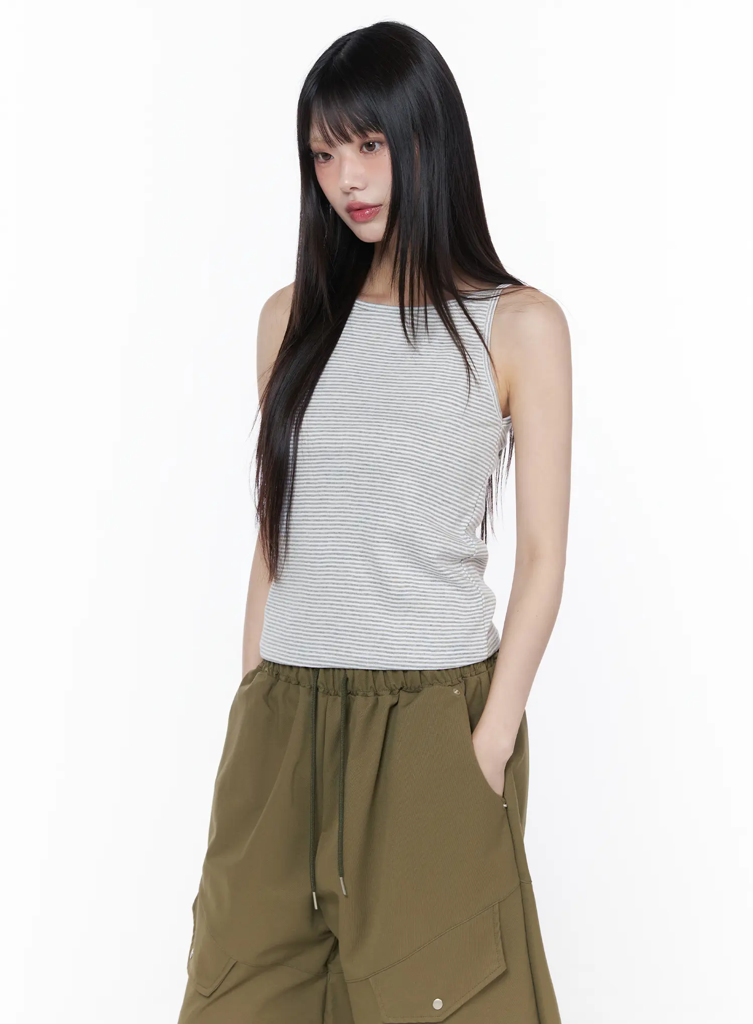 Stripe Tank Top CU519 - Image 9