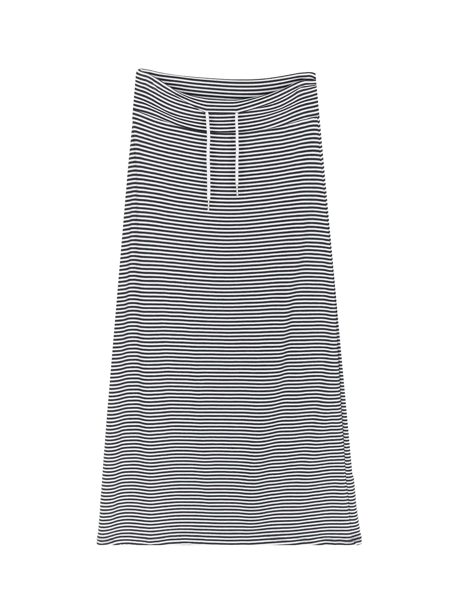 Striped Drawstring Maxi Skirt IU522 - Image 23