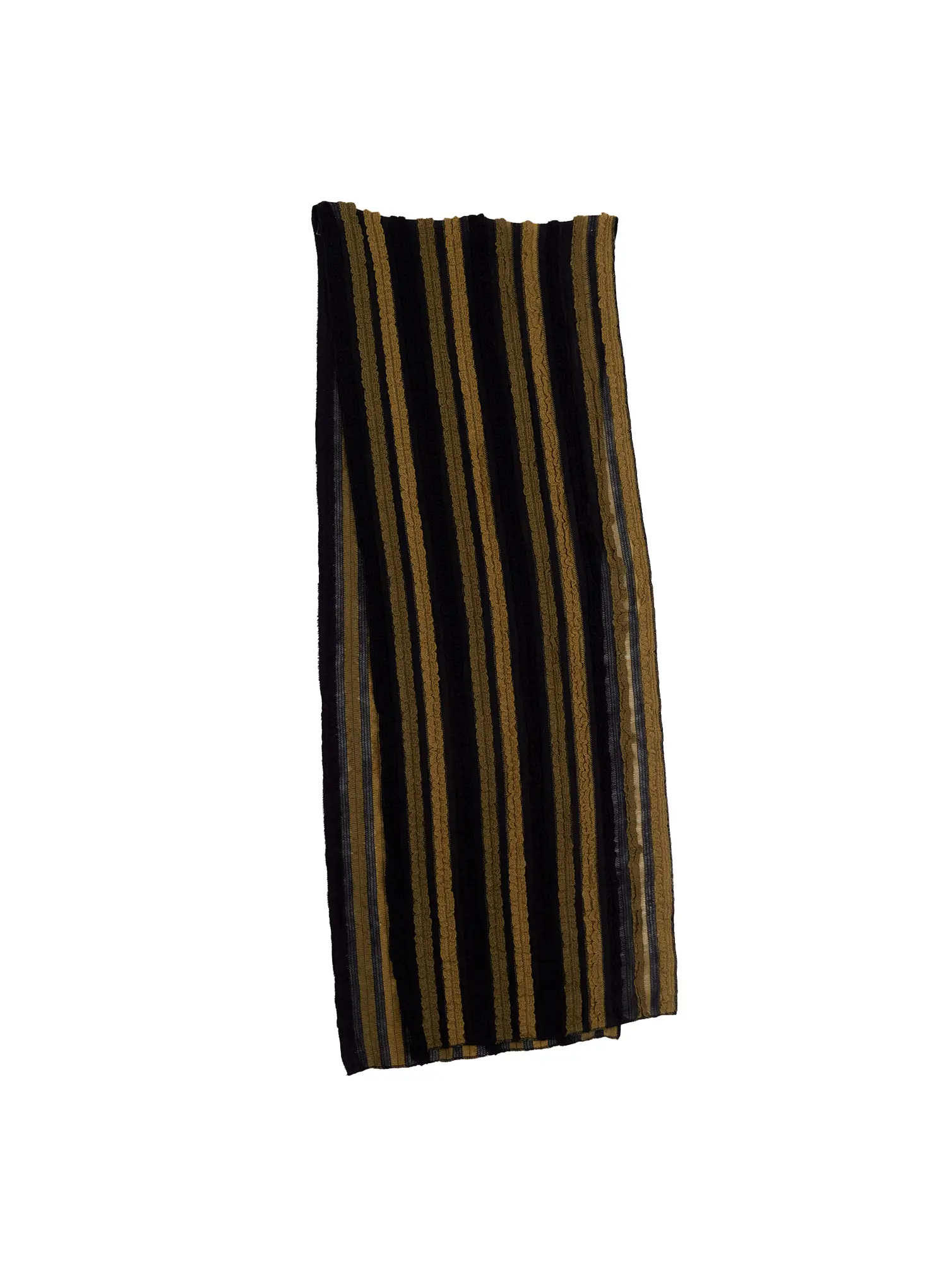 Striped Dual-Tone Scarf CN511 - Image 9