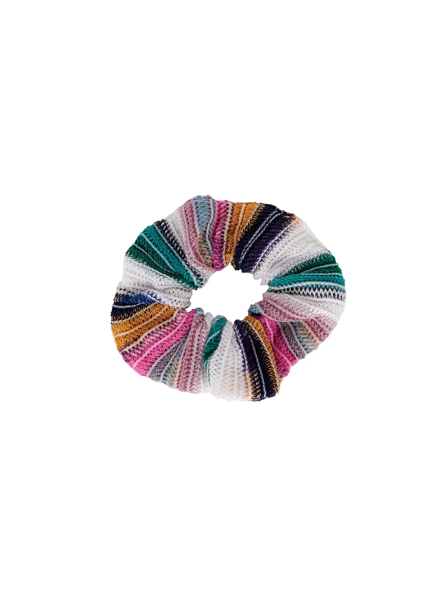 Striped Knit Scrunchie CY506 - Image 12