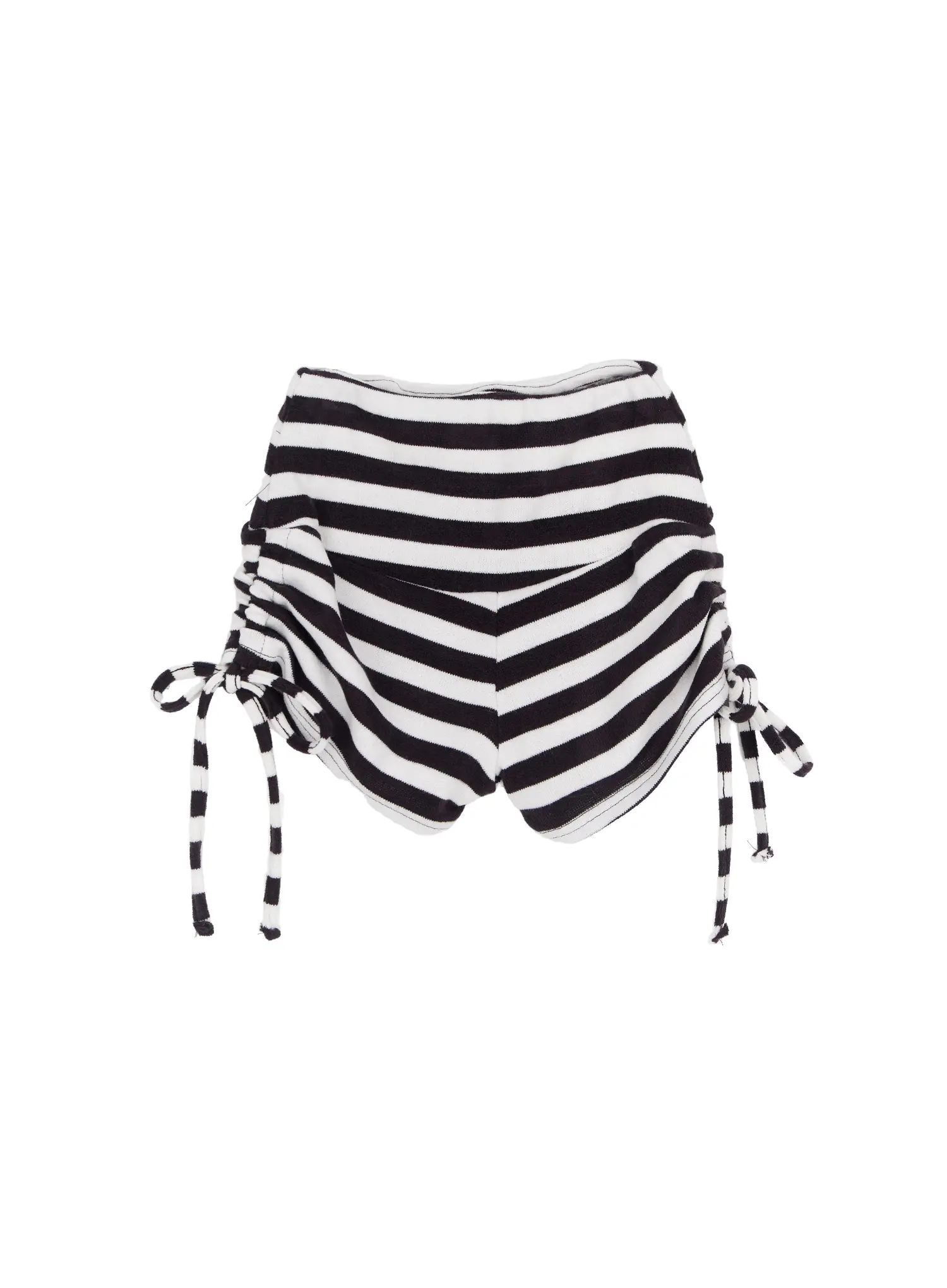 Striped Side-Drawstring Micro Shorts CM520 - Image 10