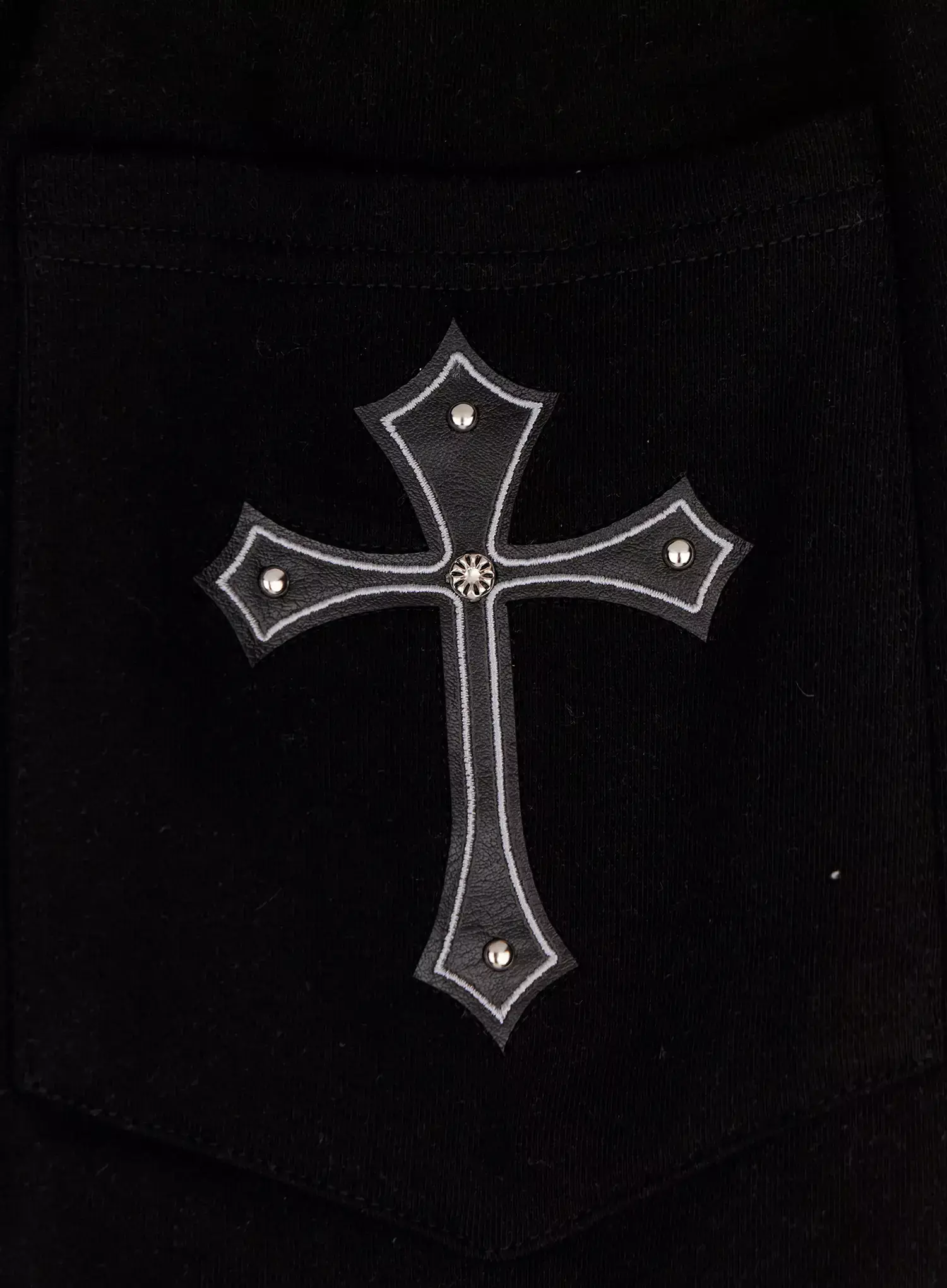 Studded Cross Baggy Sweatpants IY501 - Image 23