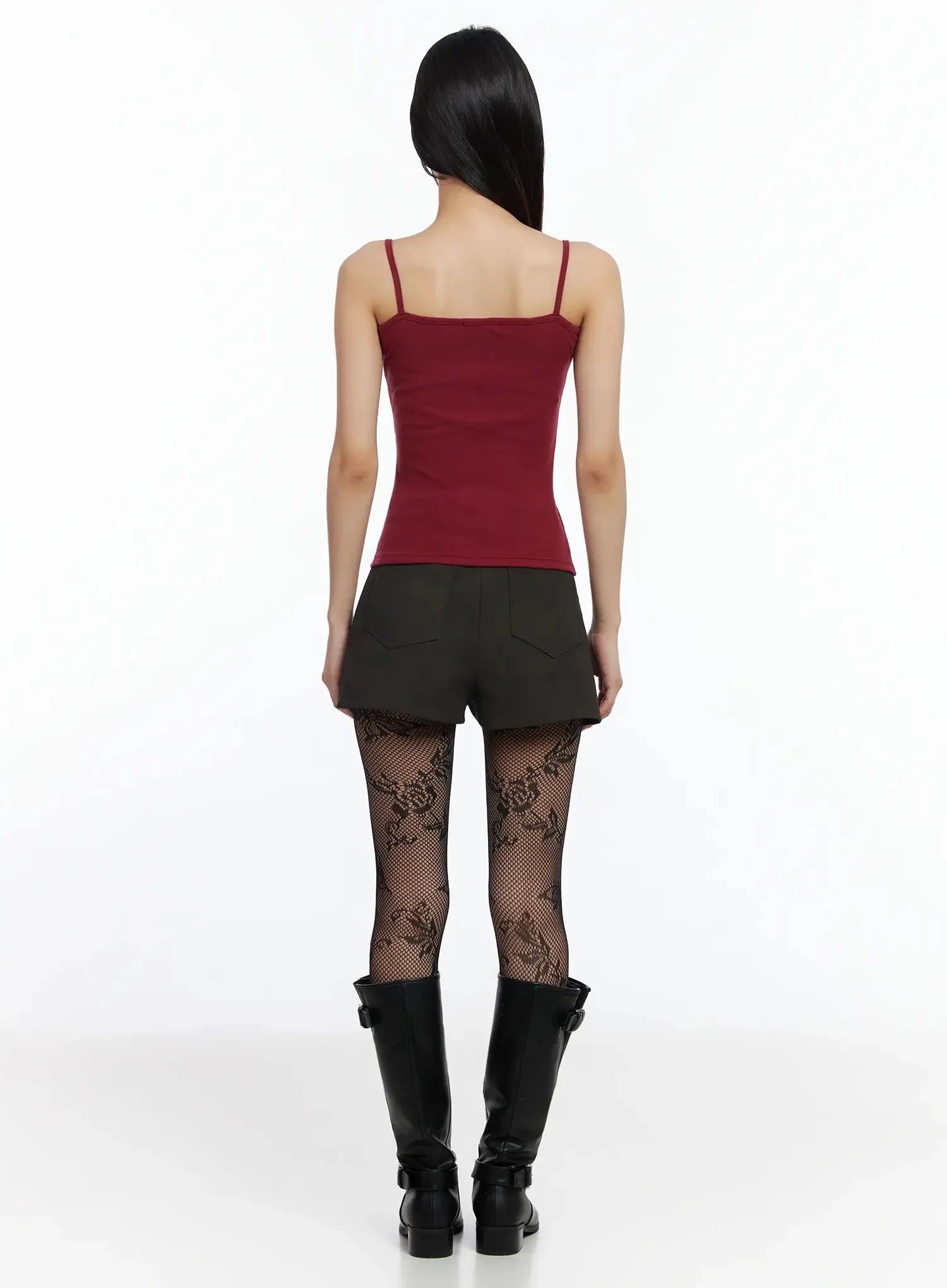 Studded Leather Shorts IM530 - Image 10