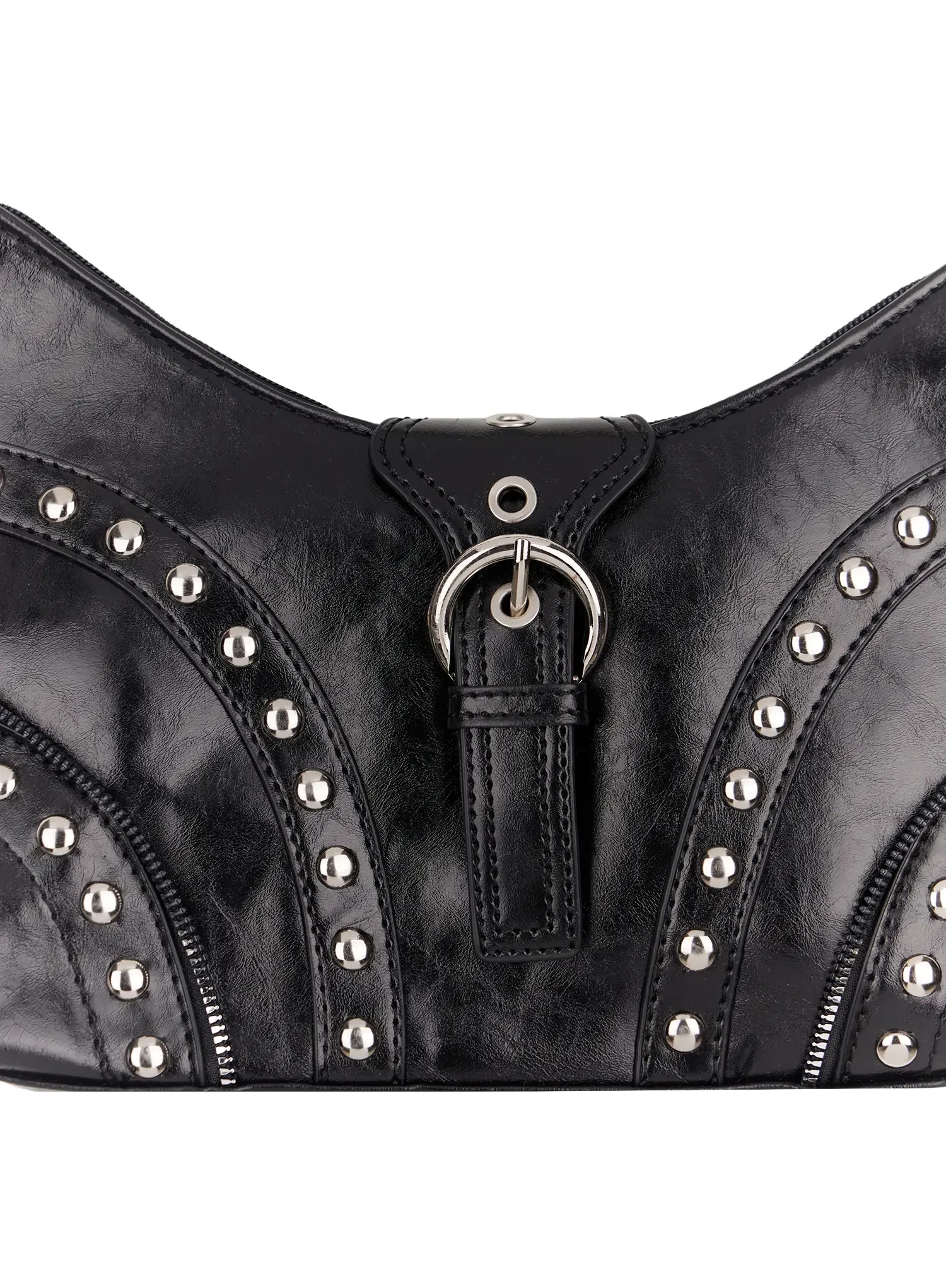 Studded Shoulder Bag IA507 - Image 10
