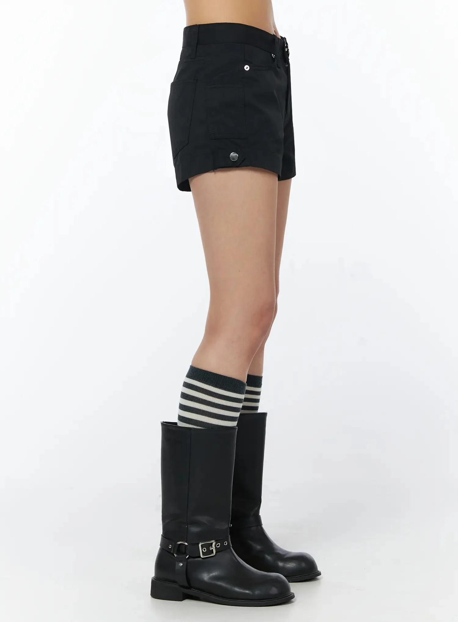 Stylish Buckle Shorts IU509 - Image 11