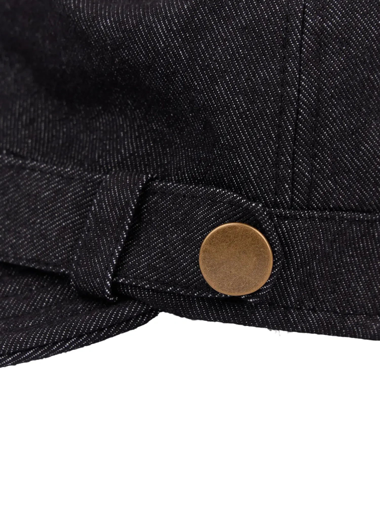 Stylish Denim Button Military Cap IM530 - Image 15