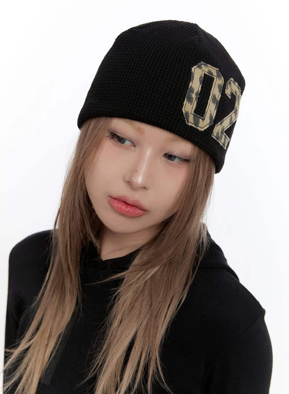Stylish Leopard Print Beanie CN425 - Image 2